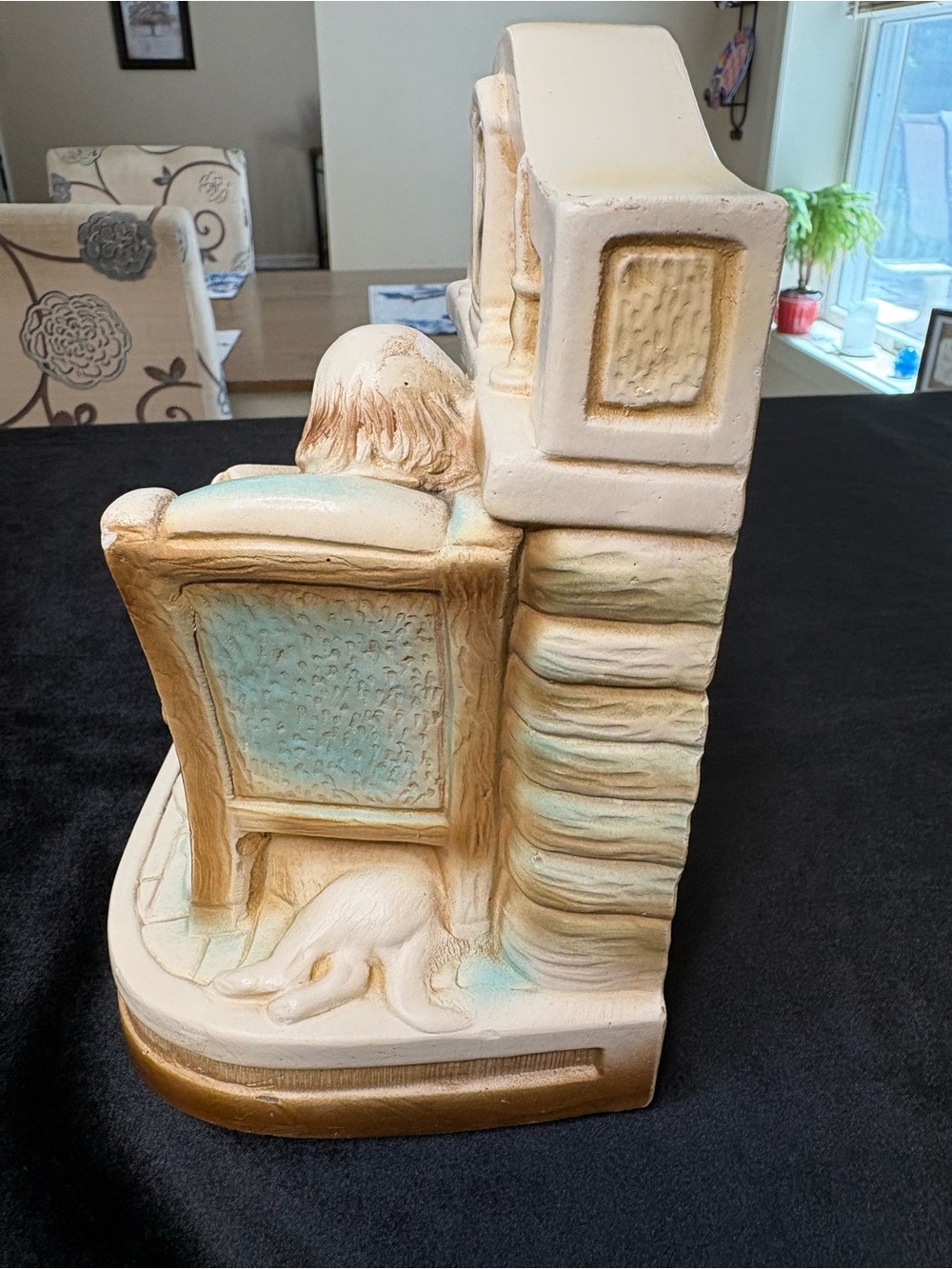 Vintage “ Grand Dad “ Bookend Designed By Gregory Semour Allen /1920s - Picture 5 of 7